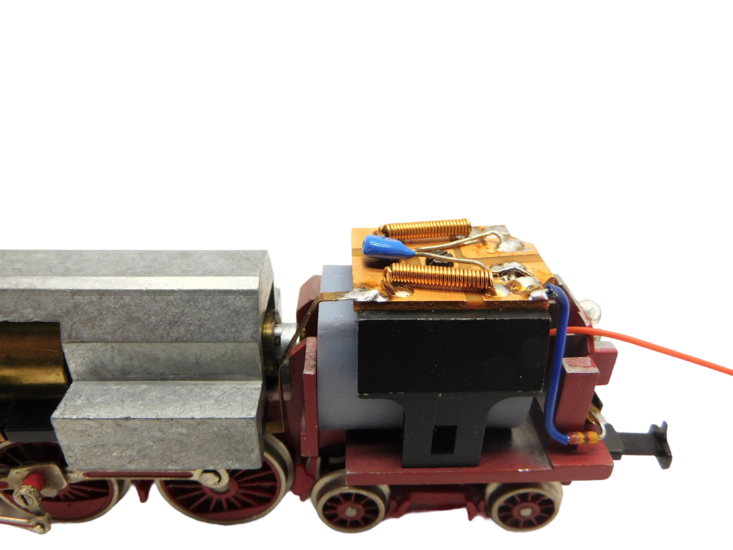 micromotor HLI004 motor ombouwset voor Liliput BR 18.4, S 3/6, DR BR 12, BBÖ BR 214.10 ÖBB T12 006, BR 78