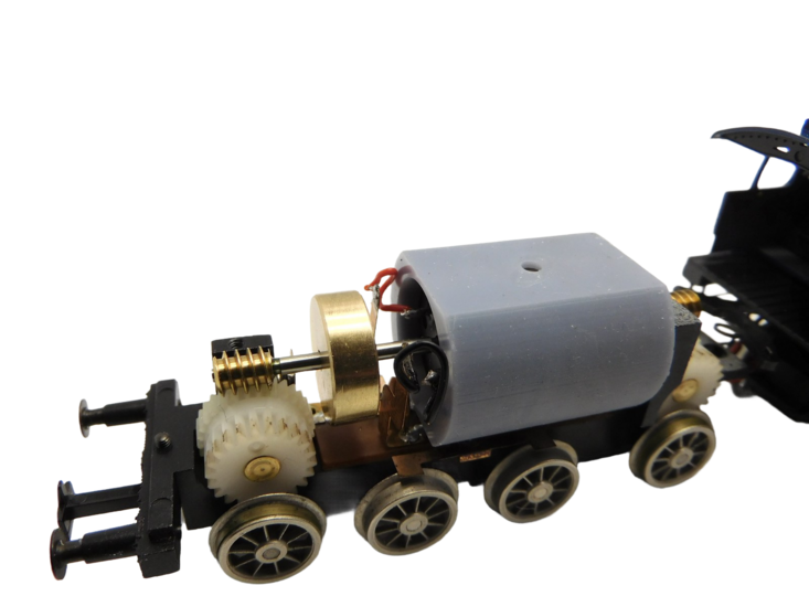 micromotor HLI006C motor ombouwset voor Liliput BR 18.3, Bad IVh