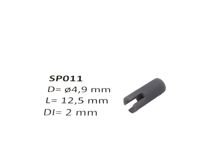 micromotor SP011 ø 4.9 x 12.5 - ø 2 mm cardankoppelingshouder