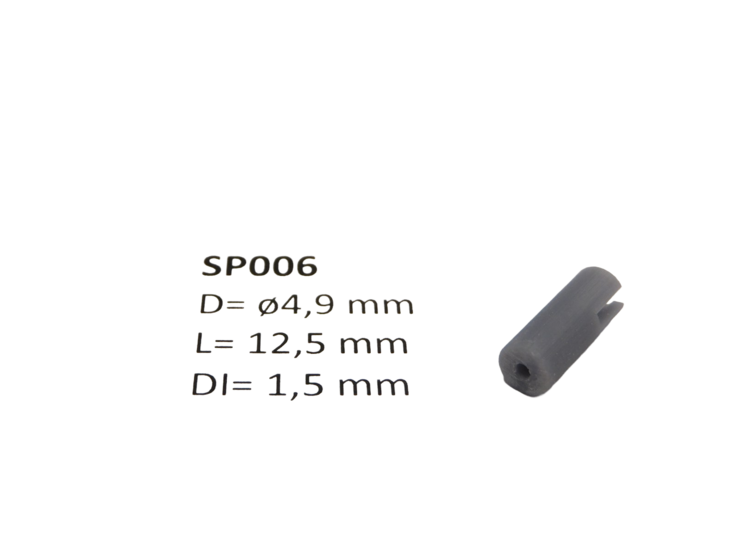 micromotor SP006 ø 4.9 x 12.5 - ø 1.5 mm cardankoppelingshouder