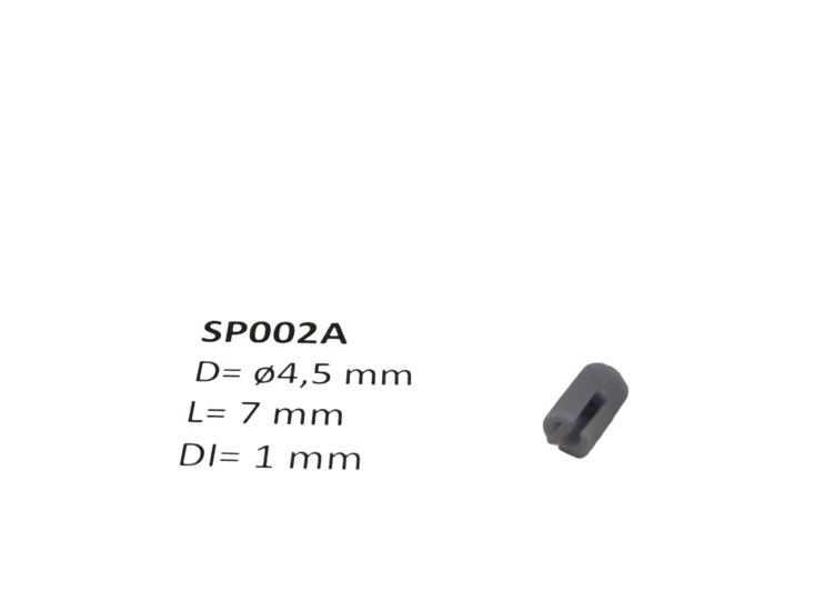 micromotor SP002A ø 4,5 x 7 - ø 1 mm cardankoppelingshouder