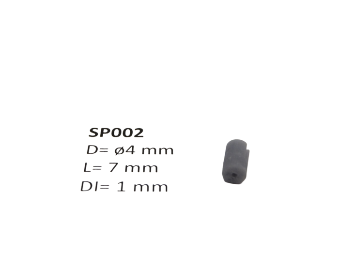 micromotor SP002 ø 4 x 7 - ø 1 mm cardankoppelingshouder