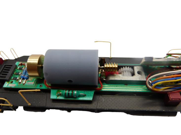 micromotor HR017C motor ombouwset voor: Roco V36, V65, en andere