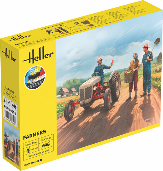 Heller 58752 STARTER KIT Farmers Bouwpakket Schaal 1:24