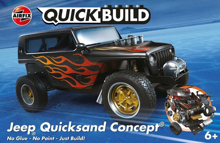 Airfix J6038 QUICKBUILD Jeep &#039;Quicksand&#039; Concept