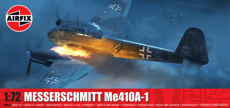 Airfix A04069 Messerschmitt Me410A-1 Bouwpakket Schaal 1:72
