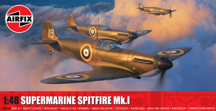 Airfix A05126B Supermarine Spitfire Mk.I Bouwpakket Schaal 1:48