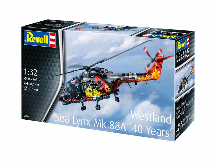 Revell 03806 Westland Lynx - Speciale uitgave Bouwpakket Schaal 1:32