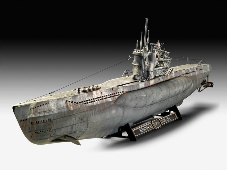 Revell 05163 German Submarine Type VII C/41 Bouwpakket Schaal 1:72