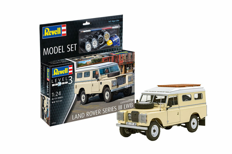 Revell 67056 Model Set Land Rover Series III LWB (commercial) Schaal 1:24