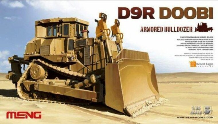 MENG-Model SS-002 D9R Armored Bulldozer Bouwpakket Schaal 1:35