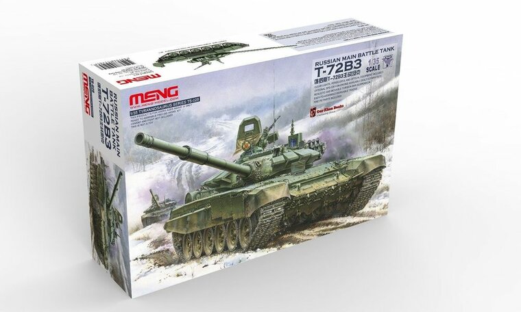 MENG-Model TS-028 Russian Main Battle Tank T-72B3 Bouwpakket Schaal 1:35