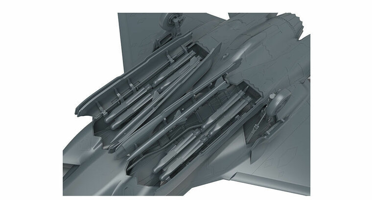 MENG-Model LS-007 F-35A Lockheed Martin Lightning II Fight Bouwpakket Schaal 1:48