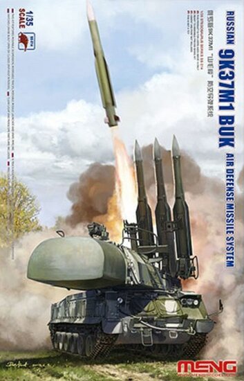 MENG-Model SS-014 Russian 9K37M1 Buk Air Defense Missile System Bouwpakket Schaal 1:35