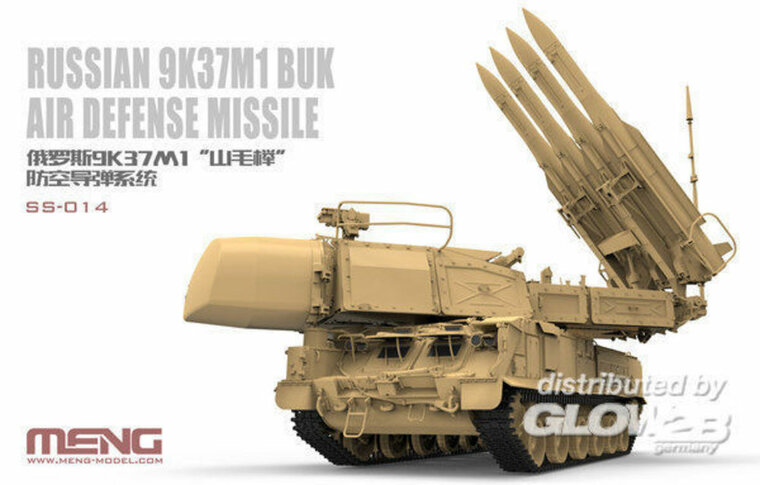 MENG-Model SS-014 Russian 9K37M1 Buk Air Defense Missile System Bouwpakket Schaal 1:35
