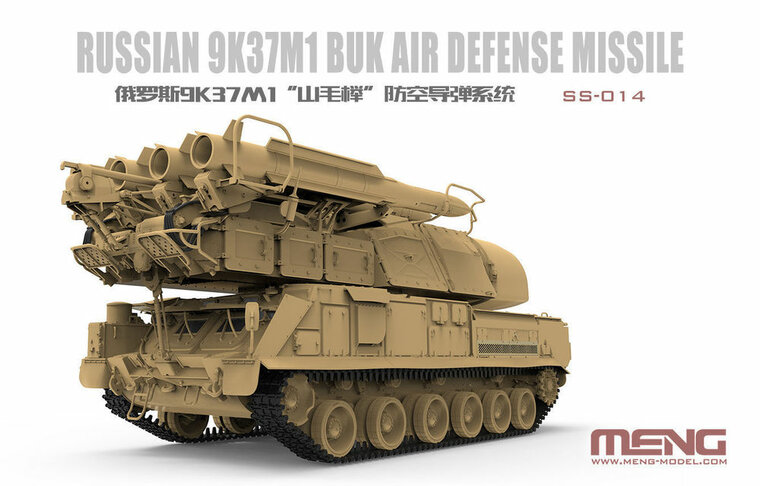 MENG-Model SS-014 Russian 9K37M1 Buk Air Defense Missile System Bouwpakket Schaal 1:35