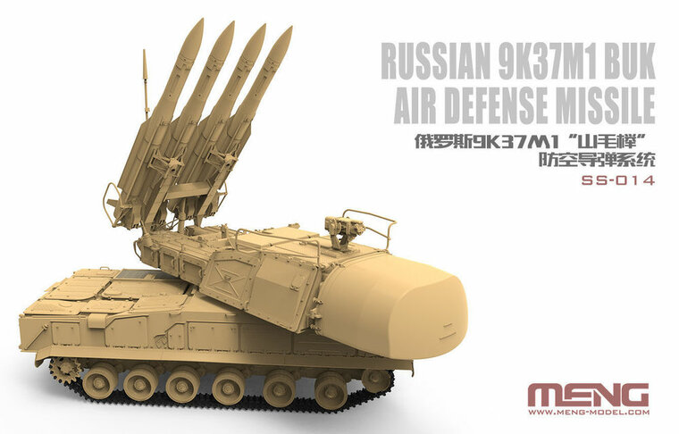 MENG-Model SS-014 Russian 9K37M1 Buk Air Defense Missile System Bouwpakket Schaal 1:35