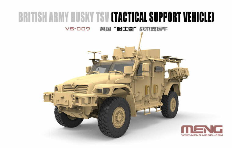 MENG-Model VS-009 British Army Husky TSV (Tactical Support Vehicle) Bouwpakket Schaal 1:35