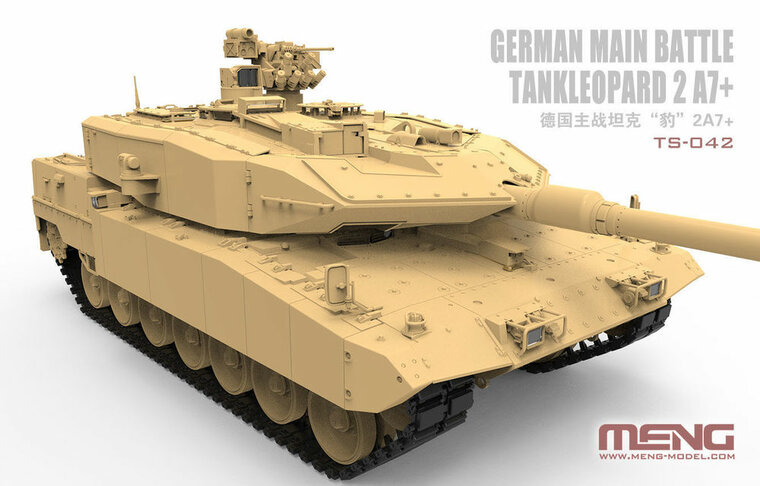 MENG-Model TS-042 German Main Battle Tank Leopard 2A7+ Bouwpakket Schaal 1:35