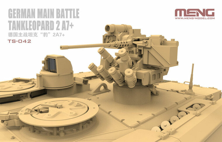 MENG-Model TS-042 German Main Battle Tank Leopard 2A7+ Bouwpakket Schaal 1:35