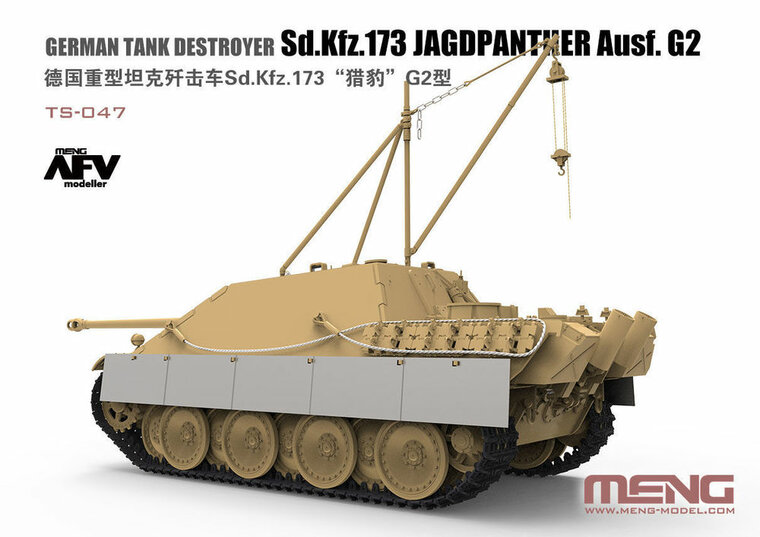MENG-Model TS-047 German Tank Destroyer Sd.Kfz.173 Jagdpanther Ausf. G2 Bouwpakket Schaal 1:35