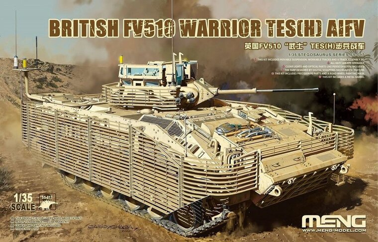 MENG-Model SS-017 British FV510 Warrior TES(H) AIFV Bouwpakket Schaal 1:35