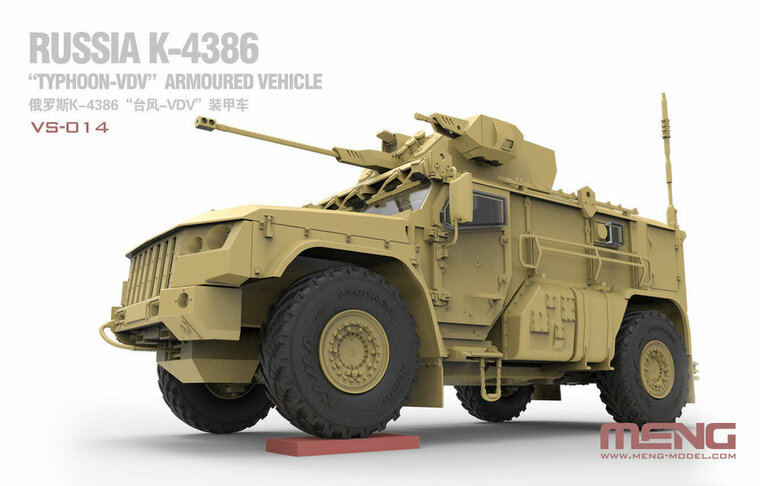 MENG-Model VS-014 Russian K-4386 Typhoon-VDV Armored Vehicle Bouwpakket Schaal 1:35
