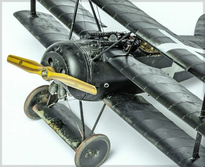 MENG-Model QS-002 Fokker Dr.I Triplane Bouwpakket Schaal 1:32