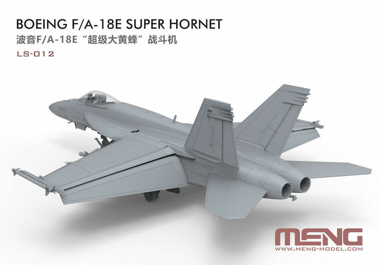 MENG-Model LS-012 Boeing F/A-18E Super Hornet Bouwpakket Schaal 1:48