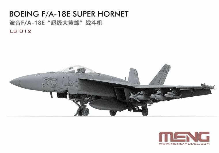 MENG-Model LS-012 Boeing F/A-18E Super Hornet Bouwpakket Schaal 1:48