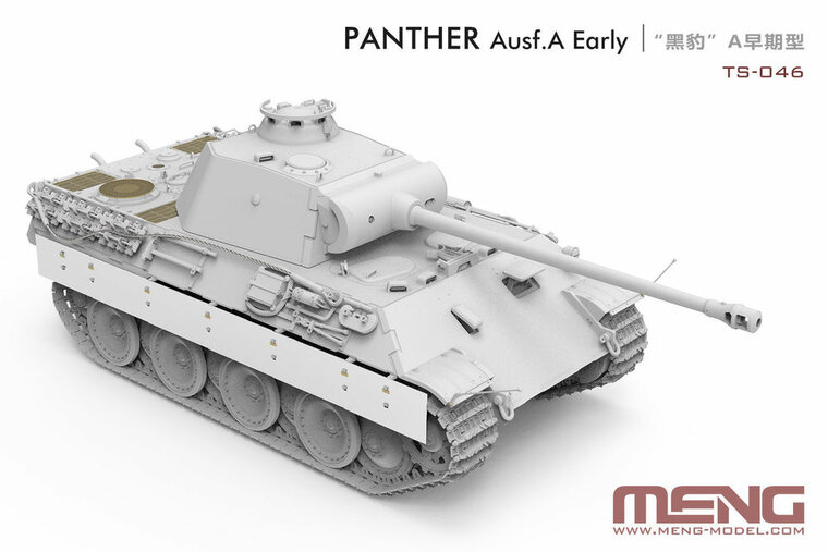 MENG-Model TS-046 German Medium Tank Sd.Kfz.171 Panther Ausf.A Early Bouwpakket Schaal 1:35