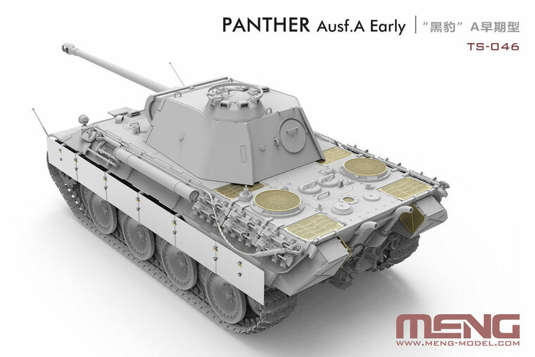 MENG-Model TS-046 German Medium Tank Sd.Kfz.171 Panther Ausf.A Early Bouwpakket Schaal 1:35