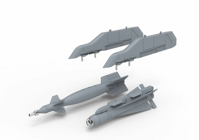 MENG-Model LS-013 Boeing F/A-18F Super Hornet Bouwpakket Schaal 1:48