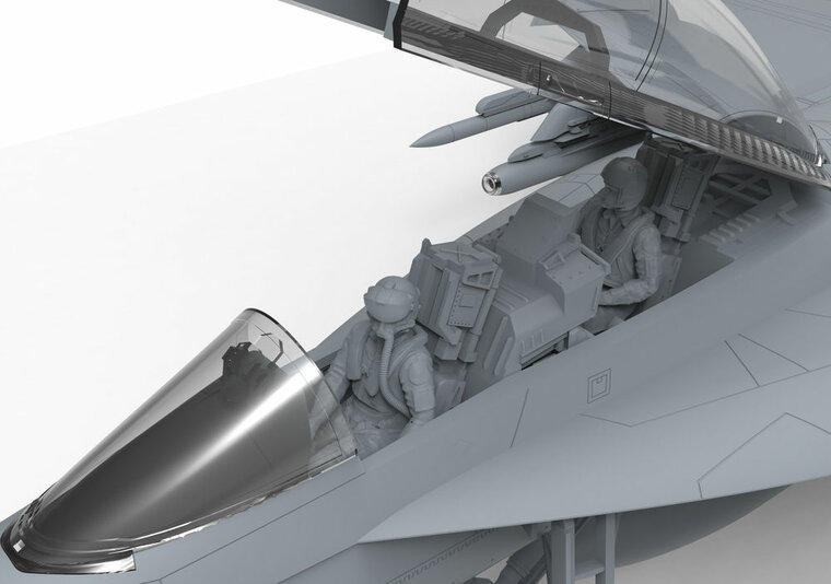 MENG-Model LS-013 Boeing F/A-18F Super Hornet Bouwpakket Schaal 1:48