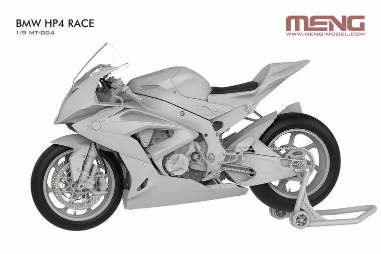 MENG-Model MT-004 BMW HP4 RACE Bouwpakket Schaal 1:9