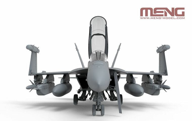 MENG-Model LS-014 Boeing EA-18G Growler Electronic Attack Aircraft Bouwpakket Schaal 1:48