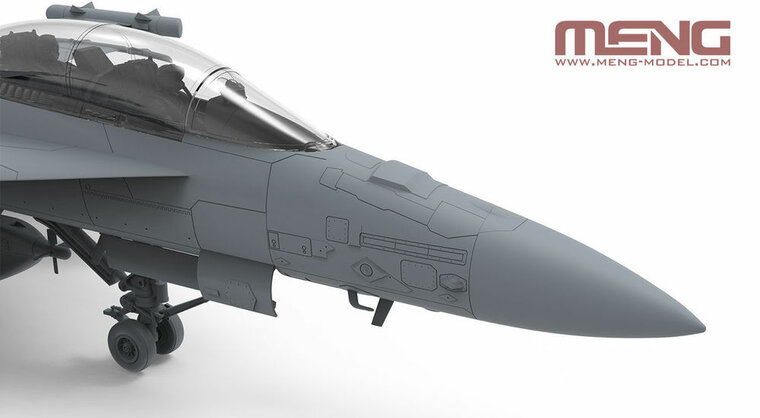 MENG-Model LS-014 Boeing EA-18G Growler Electronic Attack Aircraft Bouwpakket Schaal 1:48