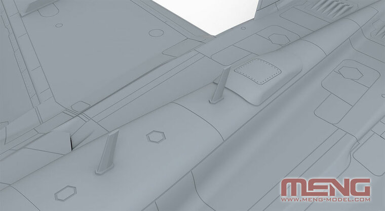 MENG-Model LS-014 Boeing EA-18G Growler Electronic Attack Aircraft Bouwpakket Schaal 1:48