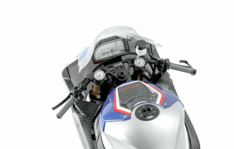 MENG-Model MT-004s BMW HP4 RACE (Pre-colored Edition) Bouwpakket Schaal 1:9
