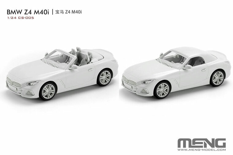 MENG-Model CS-005 BMW Z4 M40i Bouwpakket Schaal 1:24