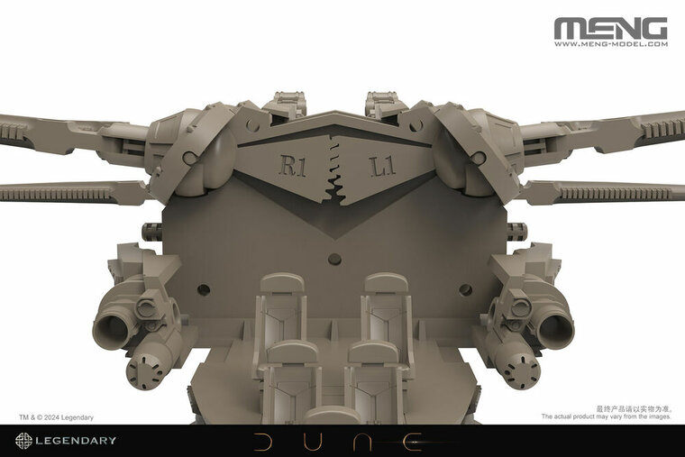 MENG-Model DS-009 Dune Harkonnen Ornithopter Bouwpakket Schaal 1:72