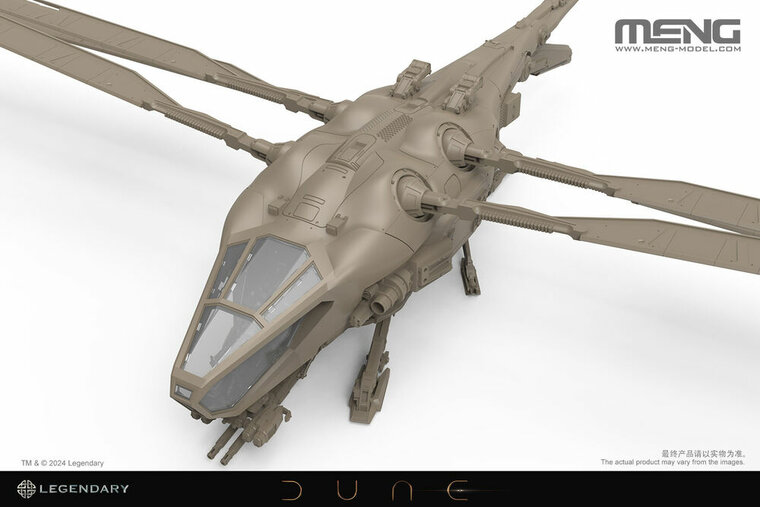 MENG-Model DS-009 Dune Harkonnen Ornithopter Bouwpakket Schaal 1:72