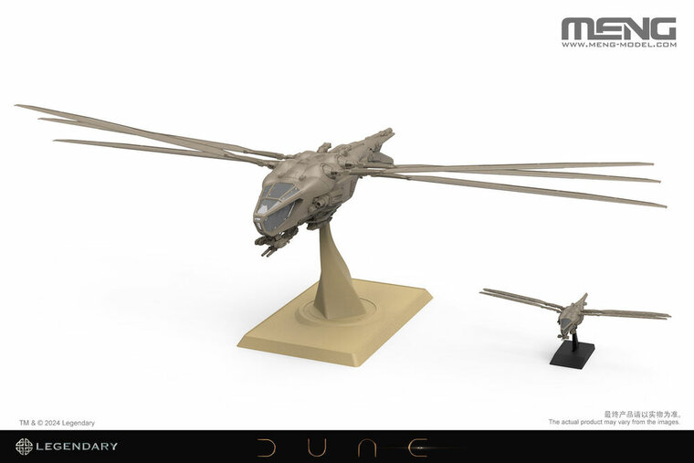 MENG-Model DS-009 Dune Harkonnen Ornithopter Bouwpakket Schaal 1:72