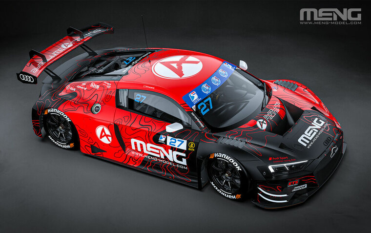 MENG-Model CS-009 AUDI R8 LMS GT3 EVO II Bouwpakket Schaal 1:24