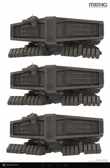 MENG-Model SS-020 Dune Spice Harvester Bouwpakket Schaal 1:500
