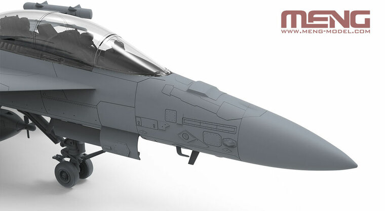 MENG-Model LS-019 Boeing EA-18G Growler Electronic Attack Aircraft Yellow Jackets Schaal 1:48