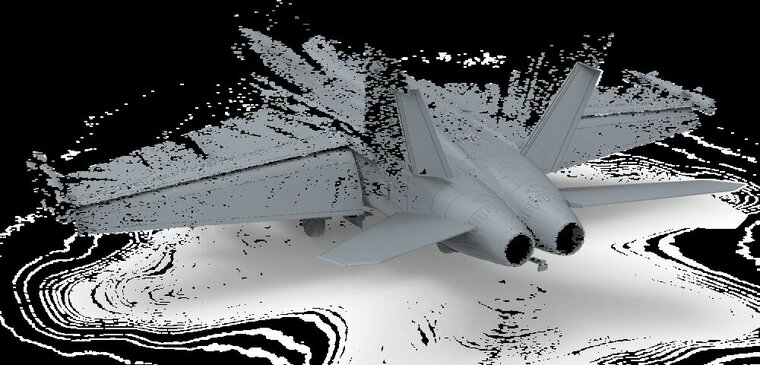 MENG-Model LS-019 Boeing EA-18G Growler Electronic Attack Aircraft Yellow Jackets Schaal 1:48