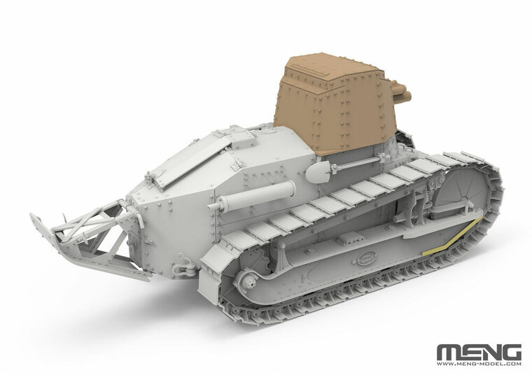 MENG-Model TS-059 French FT 75 BS (incl. resin parts) Schaal 1:35