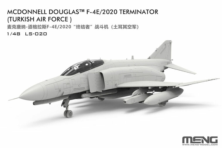 MENG-Model LS-020 McDonnell Douglas F-4E/2020  Terminator (Turkish Air Force) Schaal 1:48