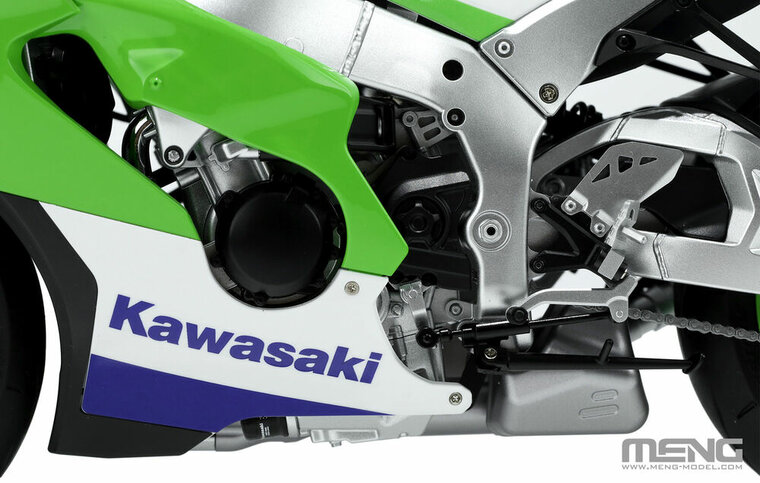 MENG-Model MT-007s Kawasaki ZX-10R (Pre-colored Edition) Schaal 1:9